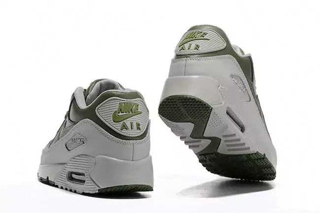 air max 90 chaussures nike tendance retro army blance